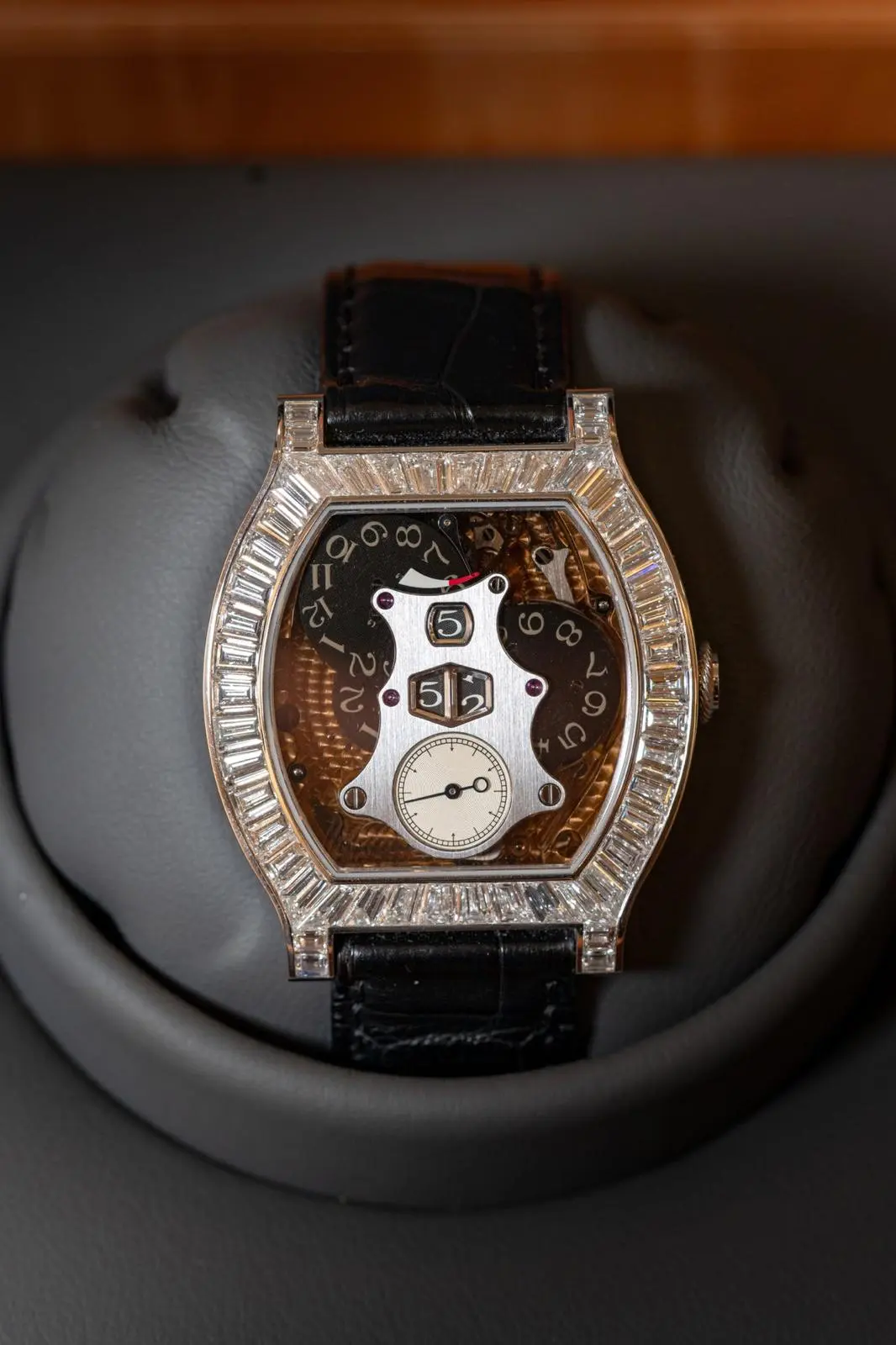 F.P. Journe Vagabondage II, Baguette Diamond Bezel