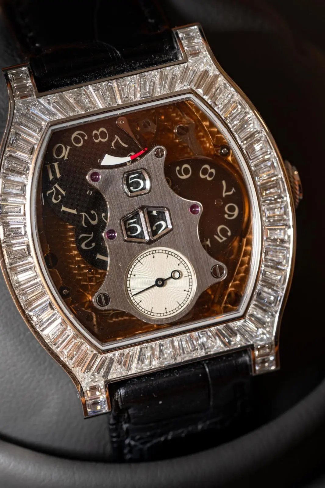 F.P. Journe Vagabondage II, Baguette Diamond Bezel