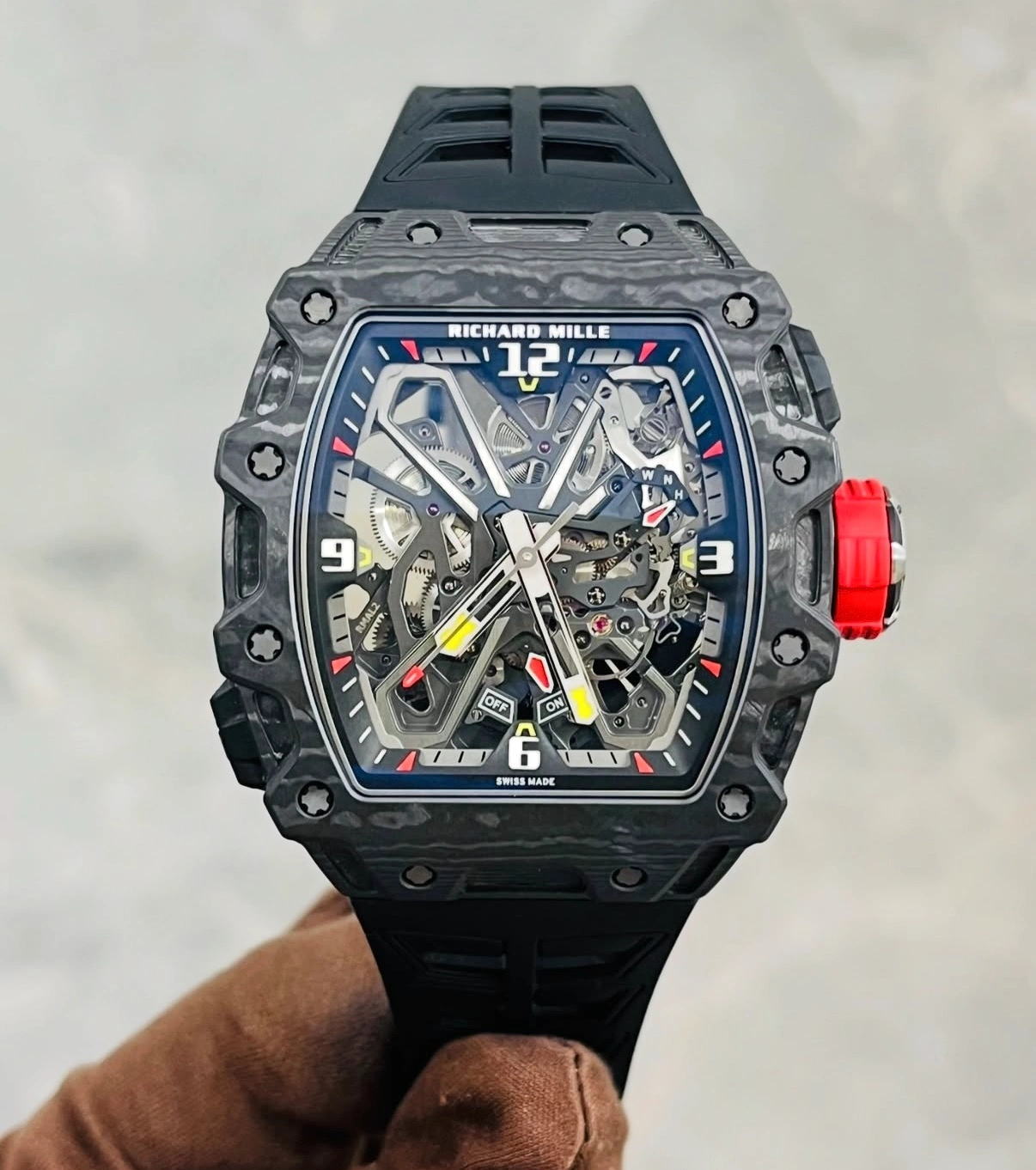 [Full Set] Richard Mille-35-03 Rafael Nadal, Skeletonized Dial