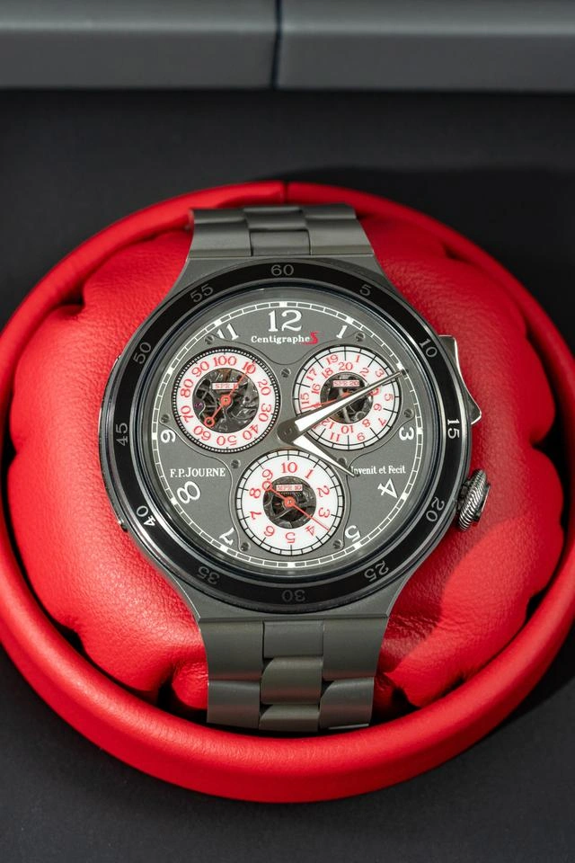 F.P. Journe Centigraphe, Ref. CTS2 - Titanium Grey Dial