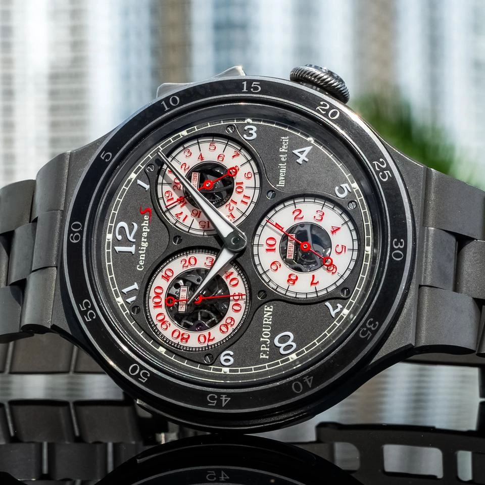 F.P. Journe Centigraphe, Ref. CTS2 - Titanium Grey Dial