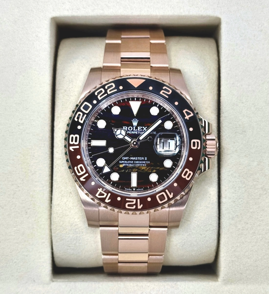 Rolex GMT-Master II, Ref. 126715CHNR - Black Dial