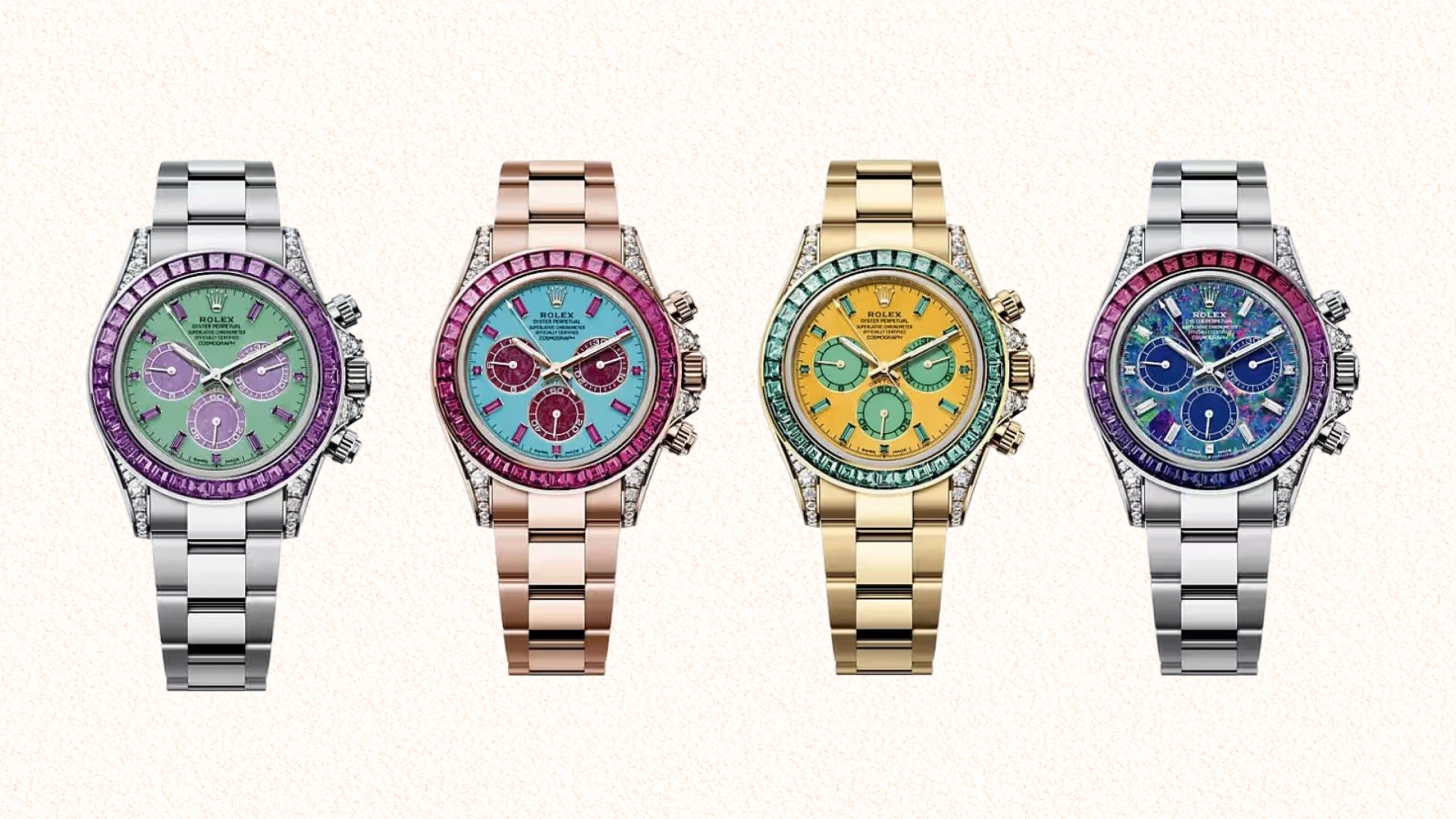The Rolex "Four Seasons" Daytonas - Why Rolex is taking these unique Daytonas to auction?