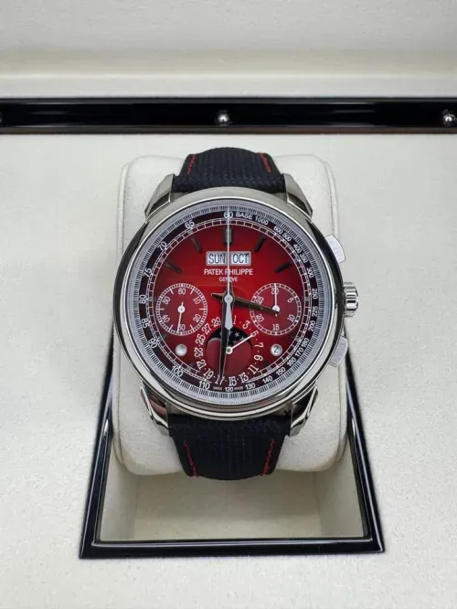 Patek Philippe Grand Complications Perpetual Calendar Chronograph, Ref. 5270P-017 - Red Dial