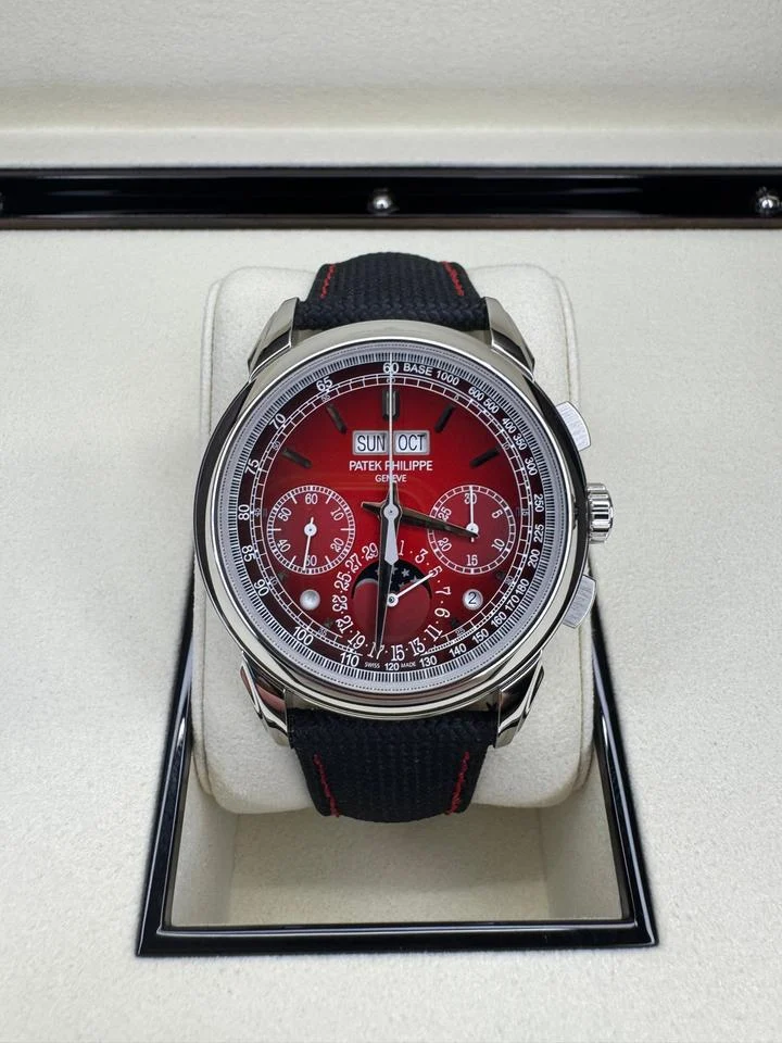 Patek Philippe Grand Complications Perpetual Calendar Chronograph, Ref. 5270P-017 - Red Dial
