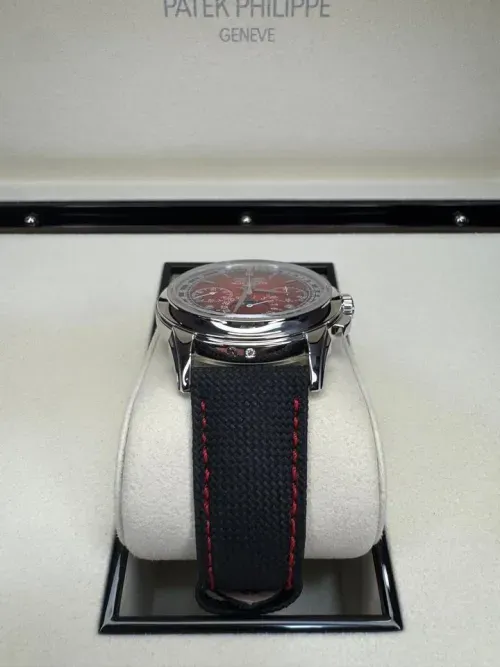 Patek Philippe Grand Complications Perpetual Calendar Chronograph, Ref. 5270P-017 - Red Dial