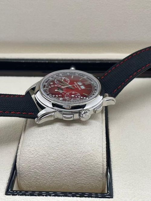 Patek Philippe Grand Complications Perpetual Calendar Chronograph, Ref. 5270P-017 - Red Dial