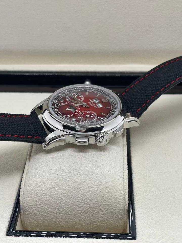 Patek Philippe Grand Complications Perpetual Calendar Chronograph, Ref. 5270P-017 - Red Dial