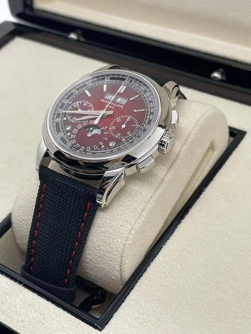Patek Philippe Grand Complications Perpetual Calendar Chronograph, Ref. 5270P-017 - Red Dial