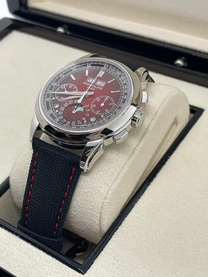 Patek Philippe Grand Complications Perpetual Calendar Chronograph, Ref. 5270P-017 - Red Dial