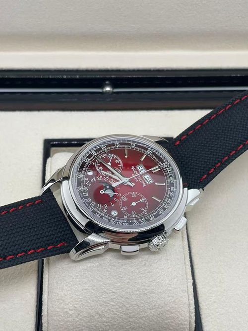 Patek Philippe Grand Complications Perpetual Calendar Chronograph, Ref. 5270P-017 - Red Dial
