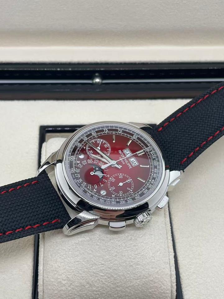 Patek Philippe Grand Complications Perpetual Calendar Chronograph, Ref. 5270P-017 - Red Dial