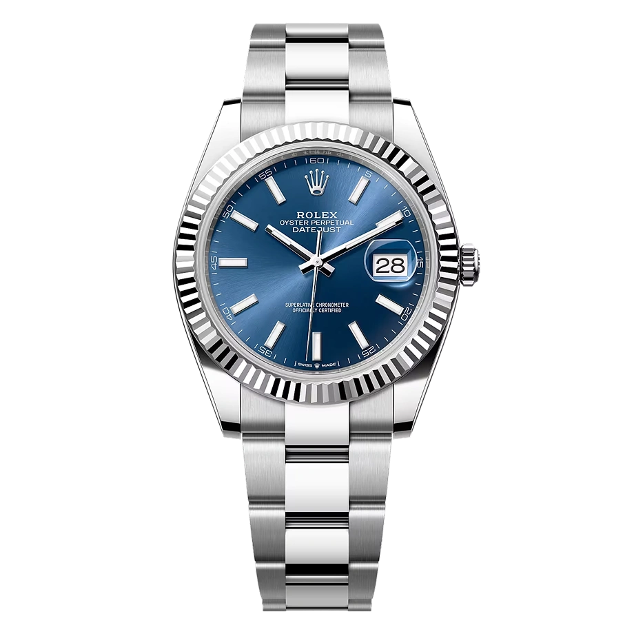 Rolex Datejust 41, Ref. 126334 - Blue Sunburst Dial