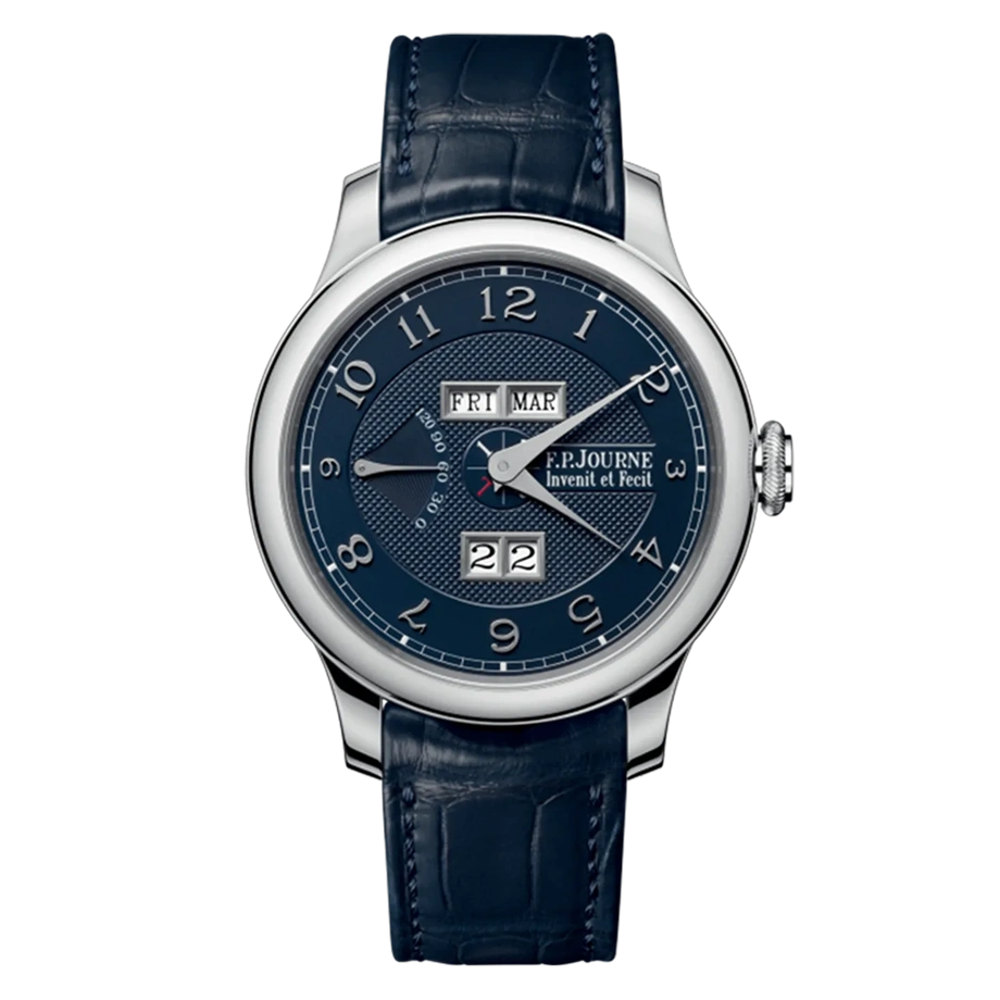 F.P. Journe Quantième Perpétuel Boutique Edition, Platinum - Blue Dial