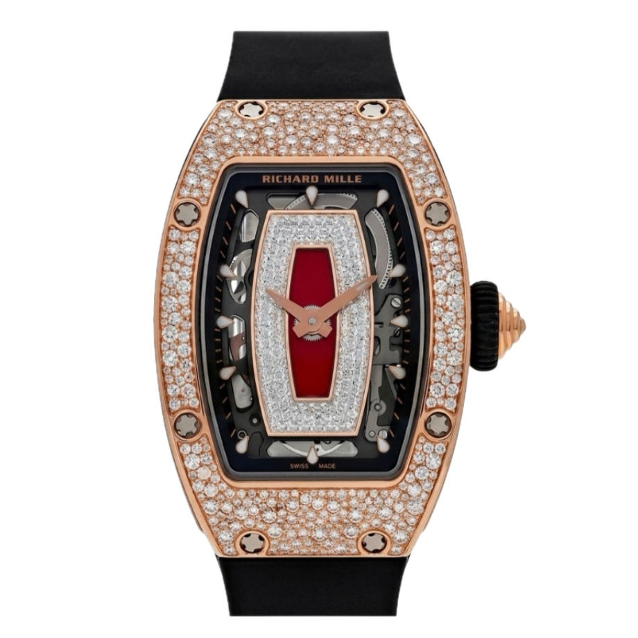 Richard Mille Automatic Red Jasper Island Snow Setting, Ref. RM 07-01