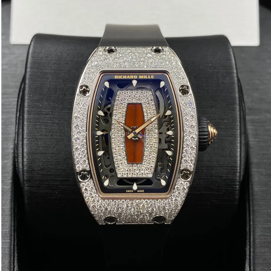 Richard Mille Automatic Red Jasper Island Snow Setting, Ref. RM 07-01