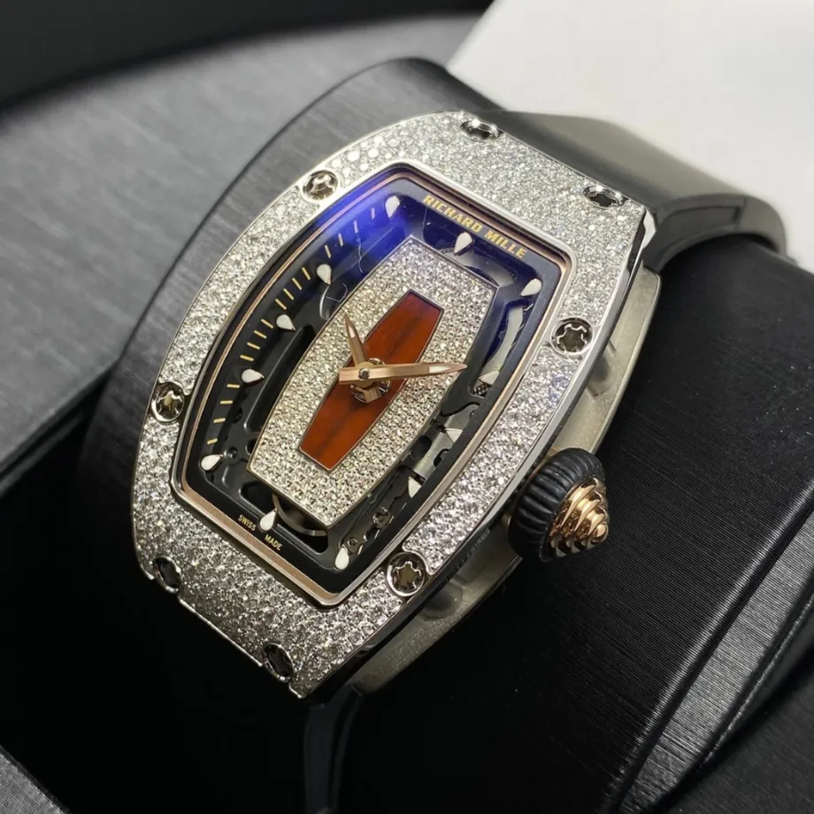 Richard Mille RM 07-01 Red Jasper Snow Setting