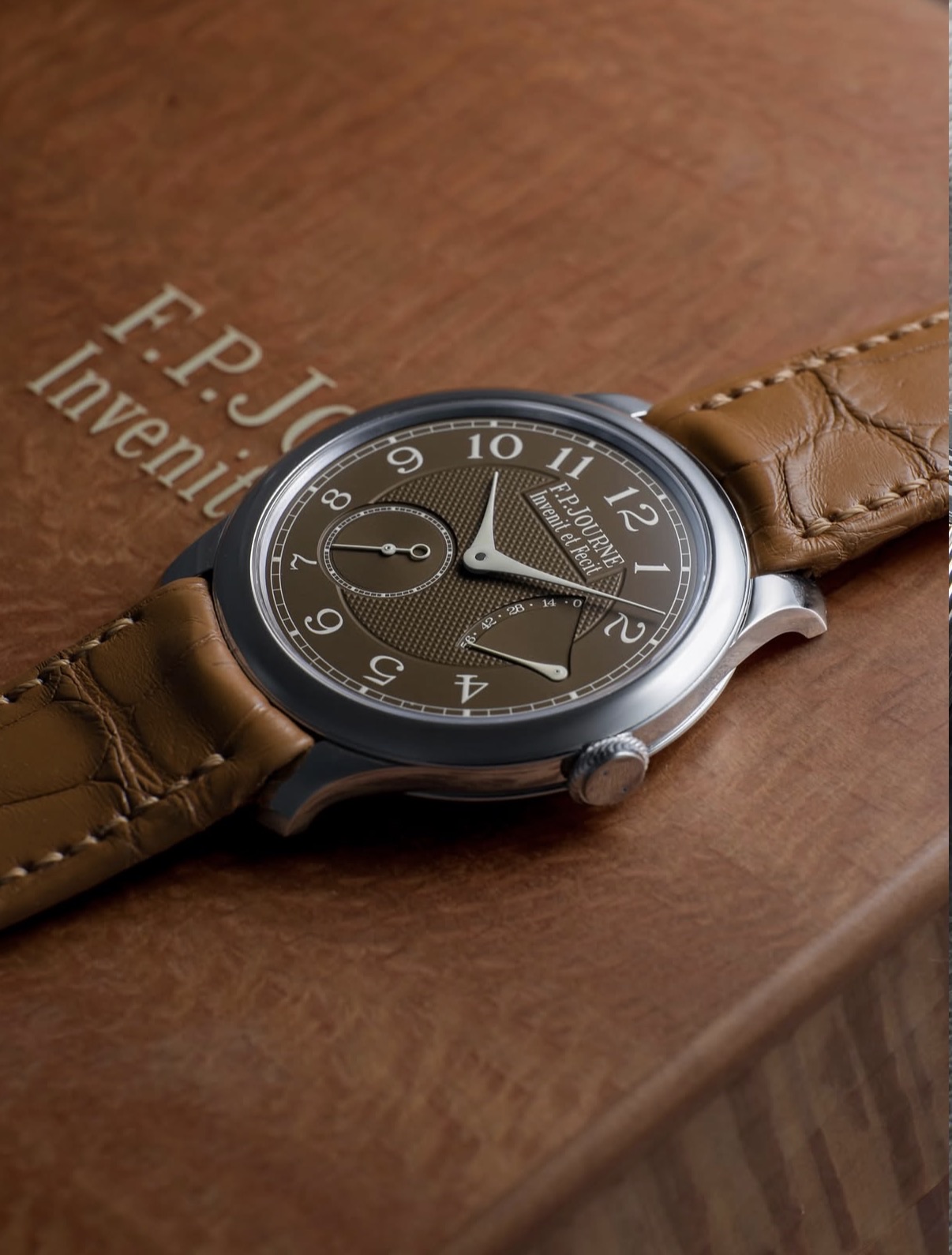 F.P. Journe Chronomètre Souverain Havana Platinum, Ref. CS