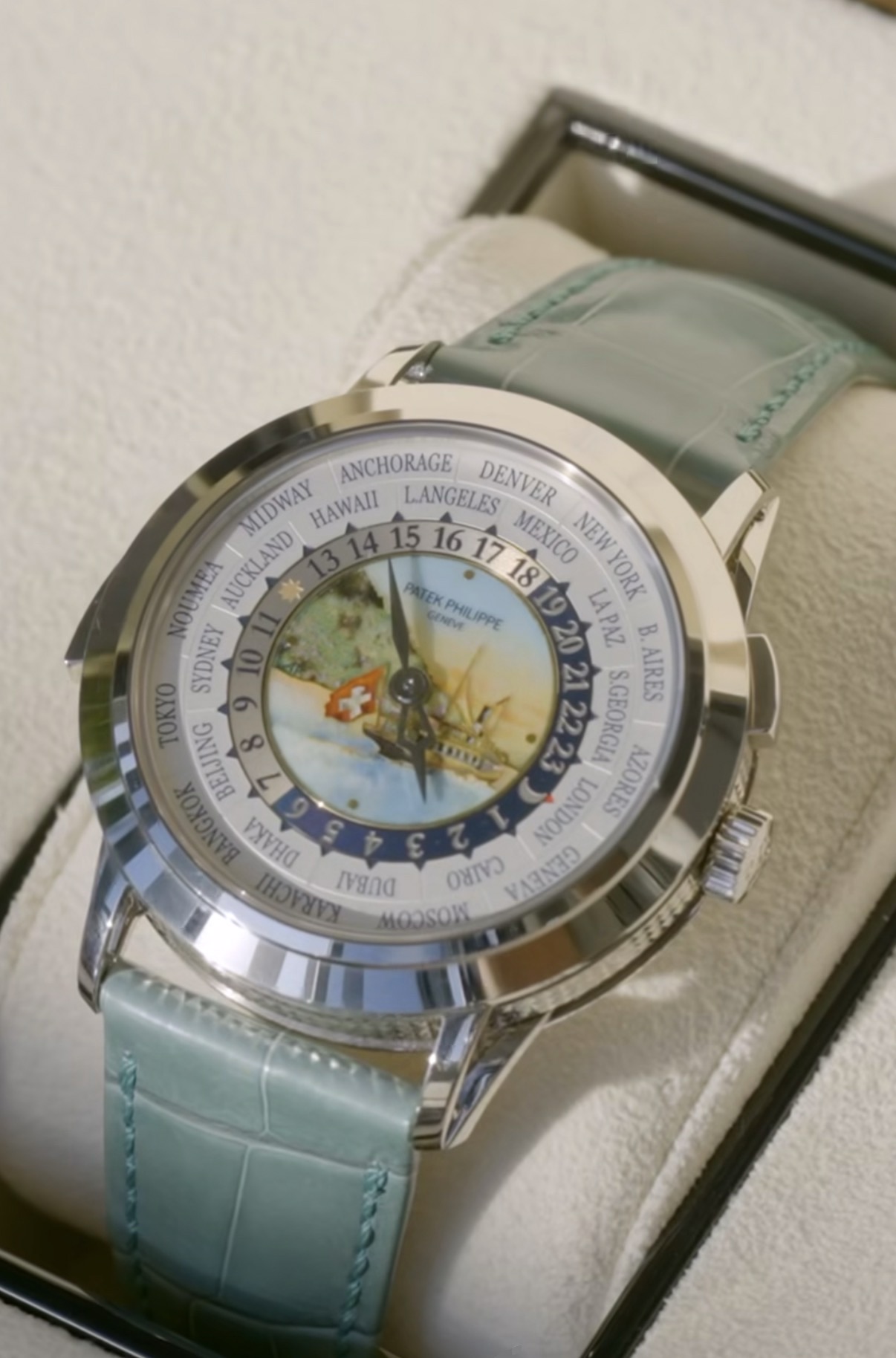 Patek Philippe Grand Complications World Time Minute Repeater, Ref. 5531G-001