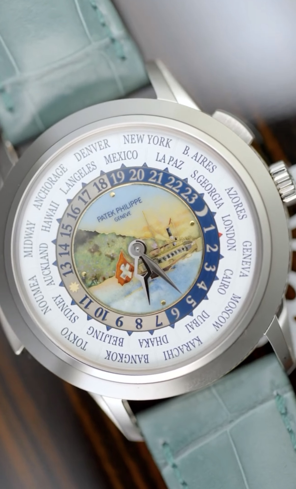 Patek Philippe 5531G-001 World Time Minute Repeater