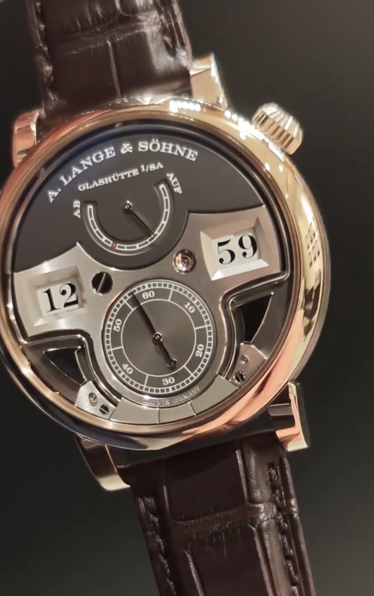 A. Lange & Söhne Zeitwerk Minute Repeater Honeygold