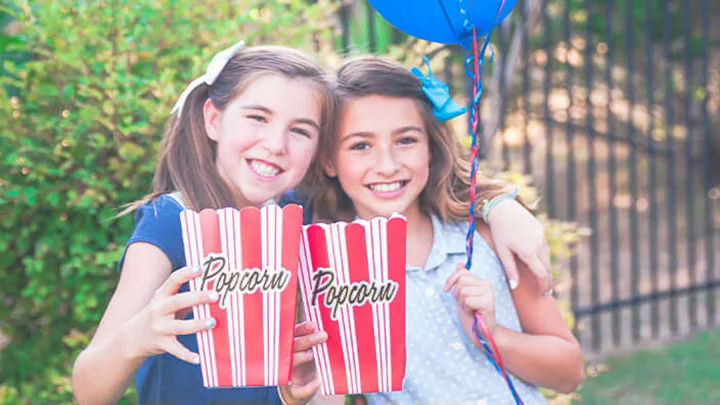 Popcorn machine rental with fresh popcorn