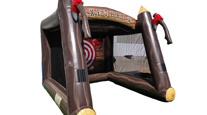 axe throw rental inflatable unit