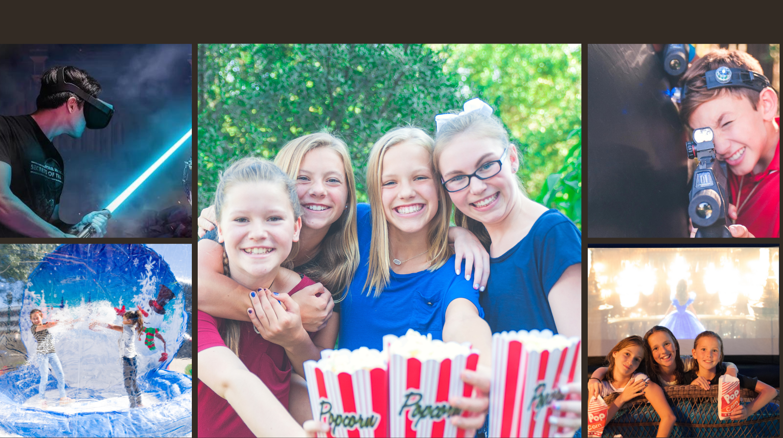 A fun party hosted by Freedom Fun USA that shows people having fun at a birthday party.