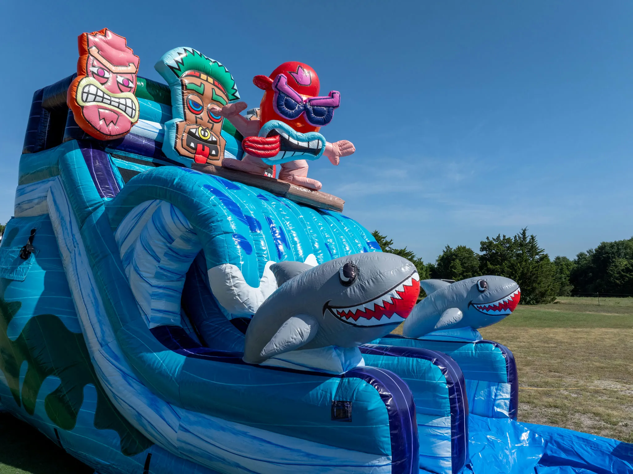 16 ft. Waterslide rental for a birthday party in Albuquerque.