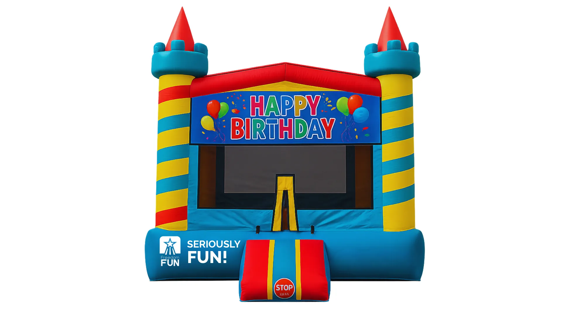 Rent a bounce house for your next party. Perfect for a bounce house birthday party or school event.