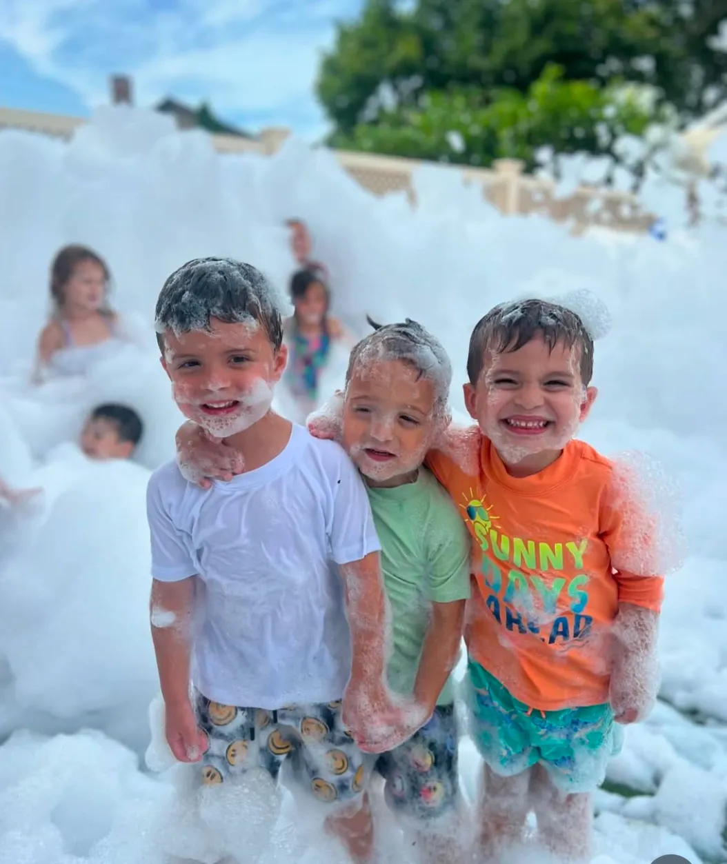 Foamdaddy foam machine and foam party rentals.