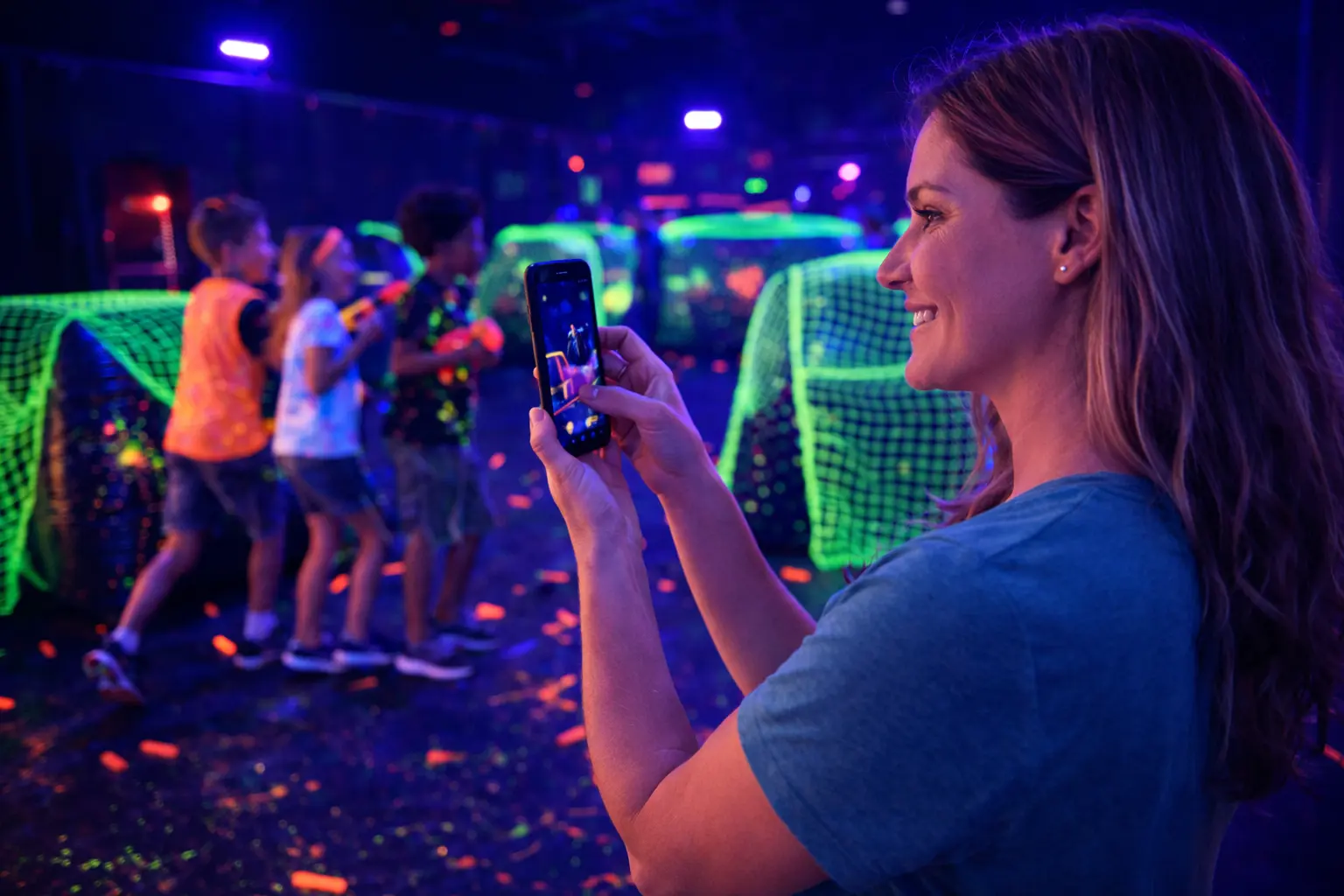 Freedom Fun USA delivers nerf gun party rentals.