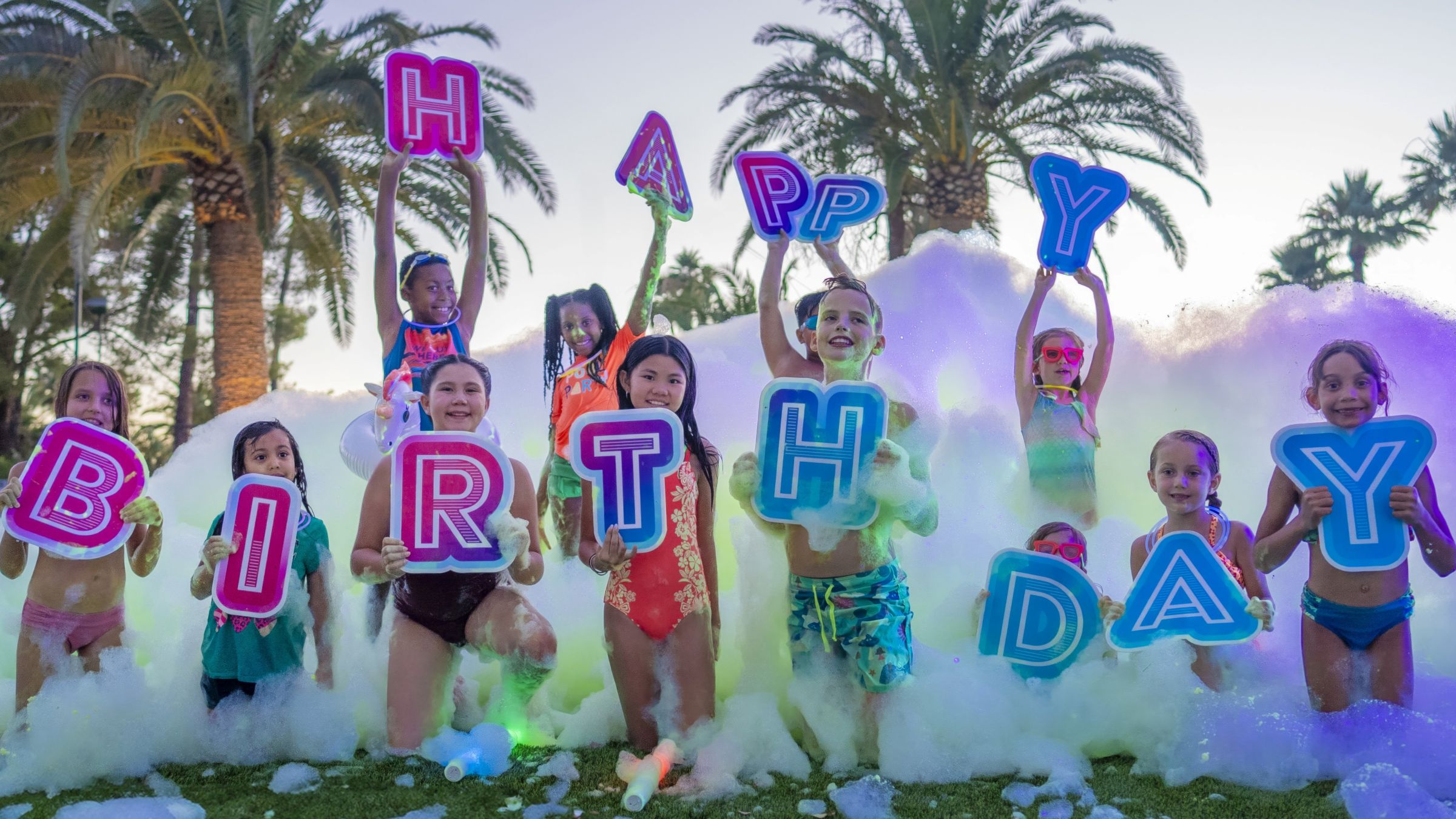 Freedom Fun USA offers backyard foam party rentals.