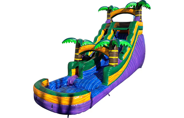 18 ft. Waterslide rental for a birthday party.
