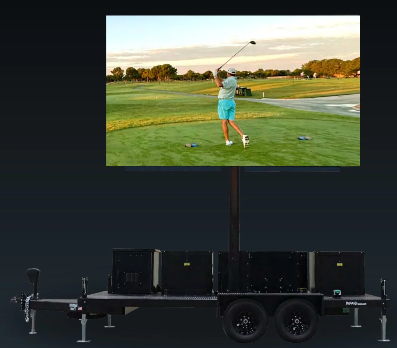 17x10 mobile LED screen trailer product shot