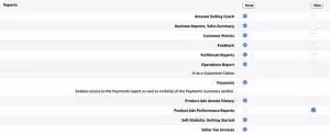 Amazon Seller Central product ads performance reports toegang