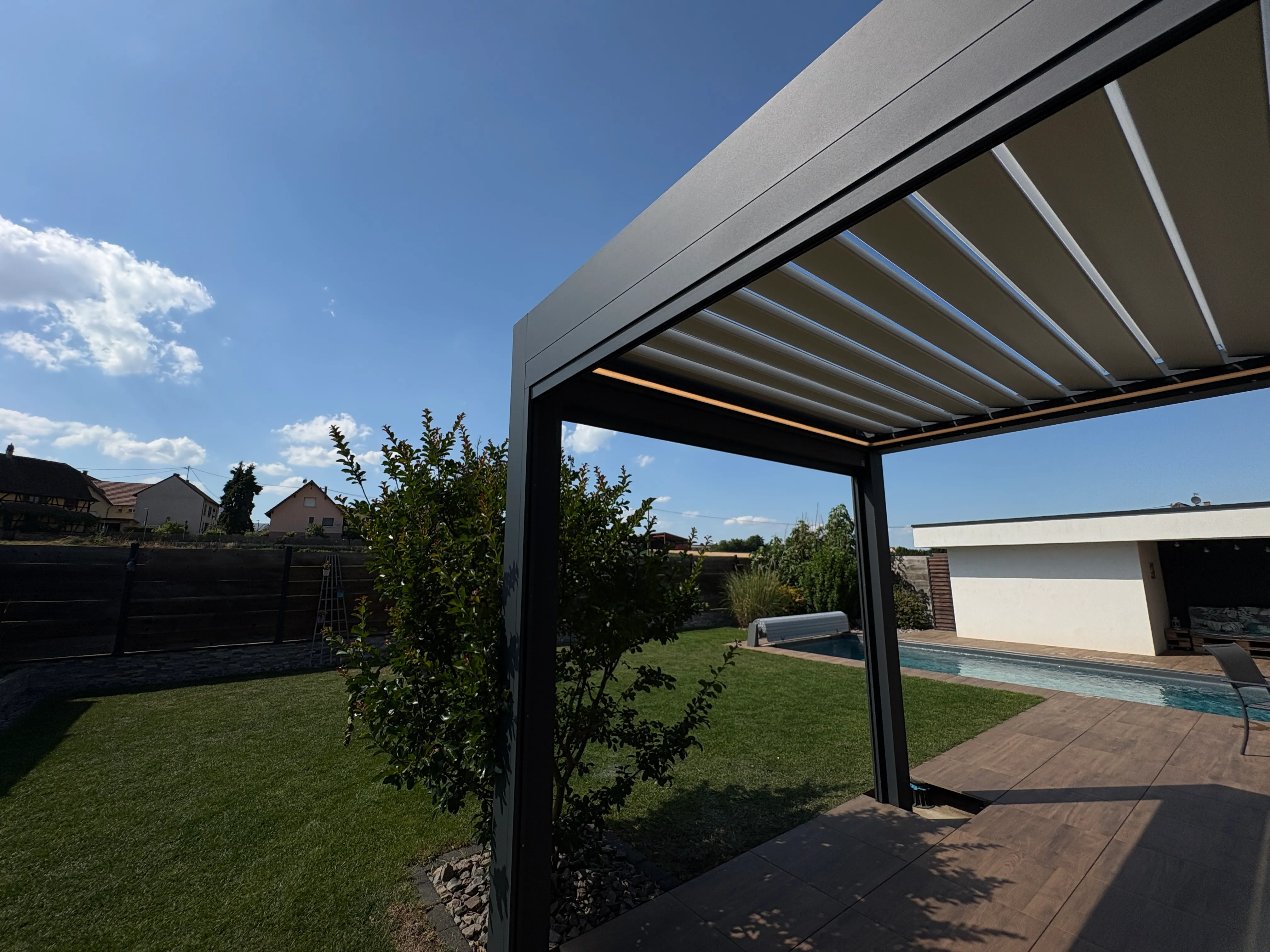 Hexagone Pergola - Nos réalisations