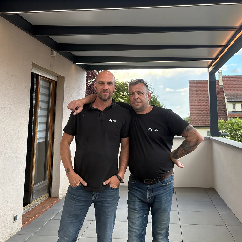 Hexagone Pergola - Olivier et Eric