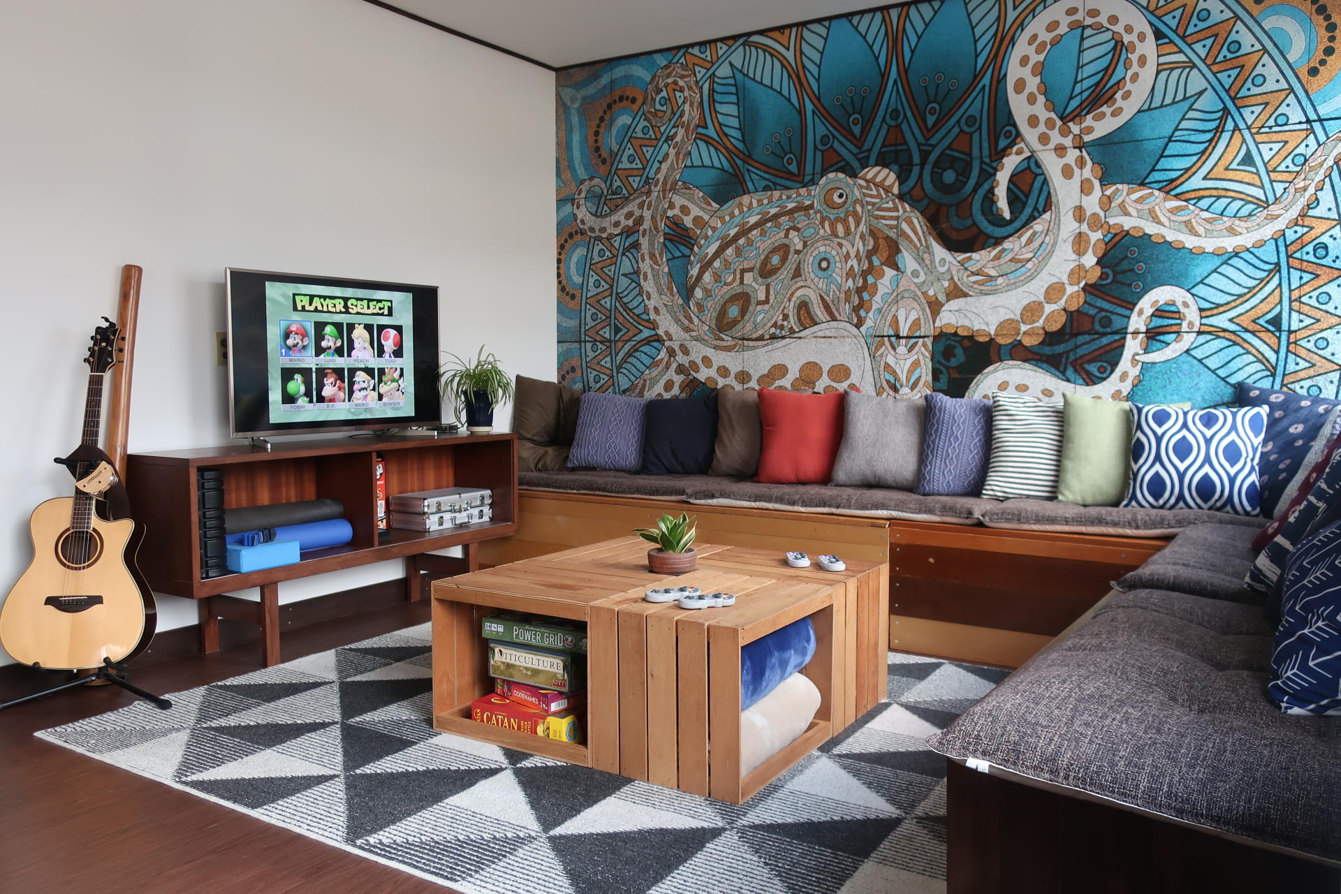 Games and chill corner of the Starfall common room