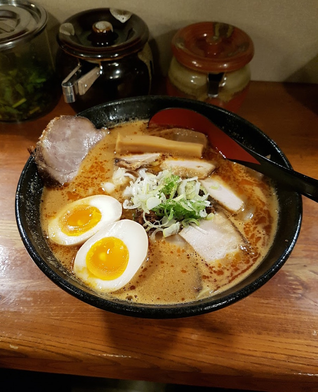 An incredible bowl of ramen served at Tottsuan