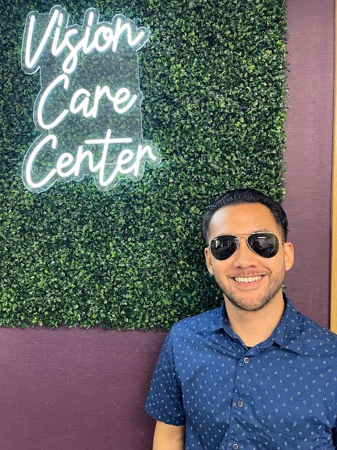 Dr. Jin wearing Rayban Aviator sunglasses