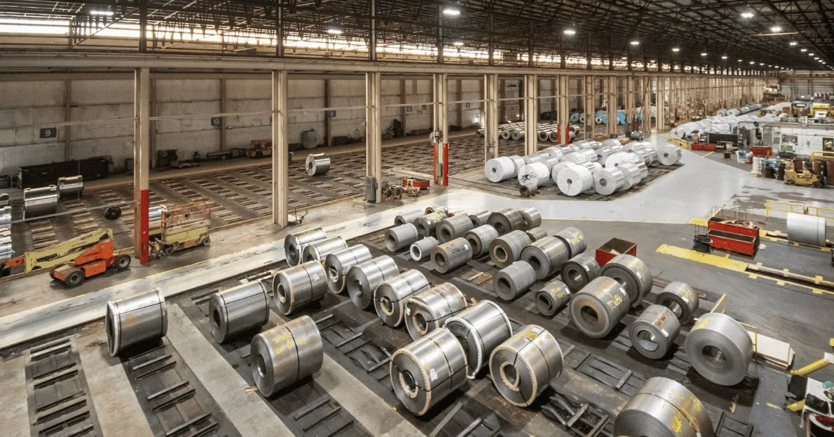 Interior view of MSC’s Walbridge, Ohio manufacturing plant, where E360 optimizes energy performance and demand response operations.