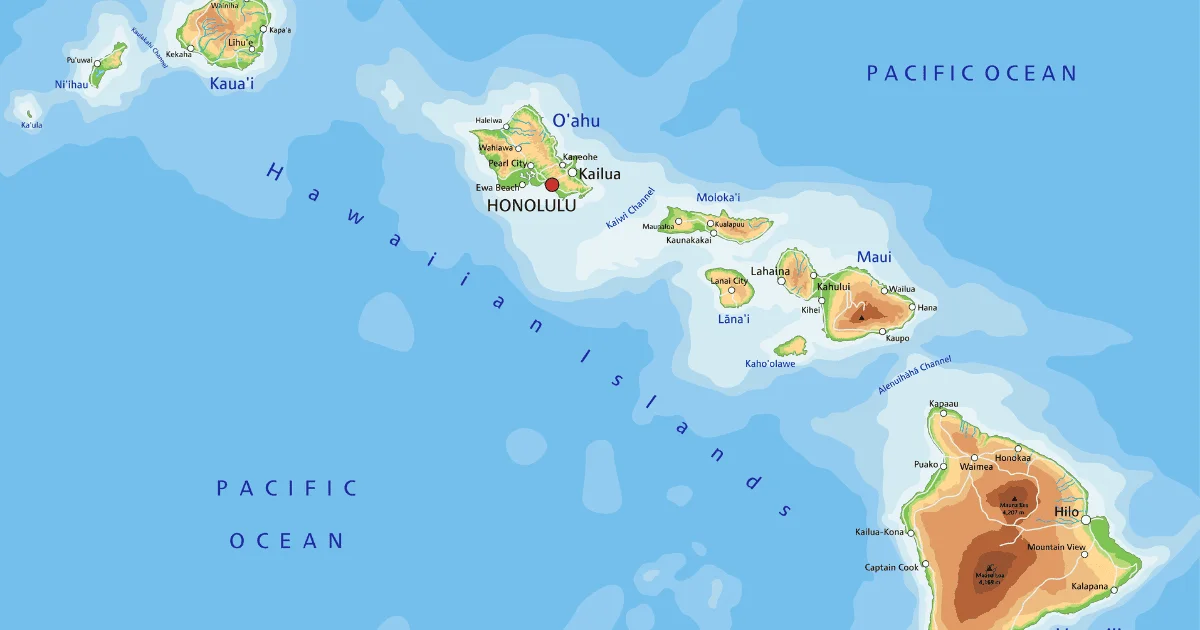 State of Hawaii On BPS Map
