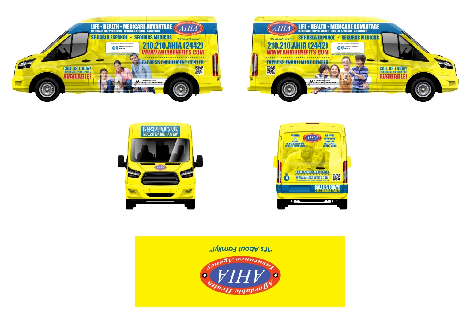 AHIA Van Wrap Illustrator