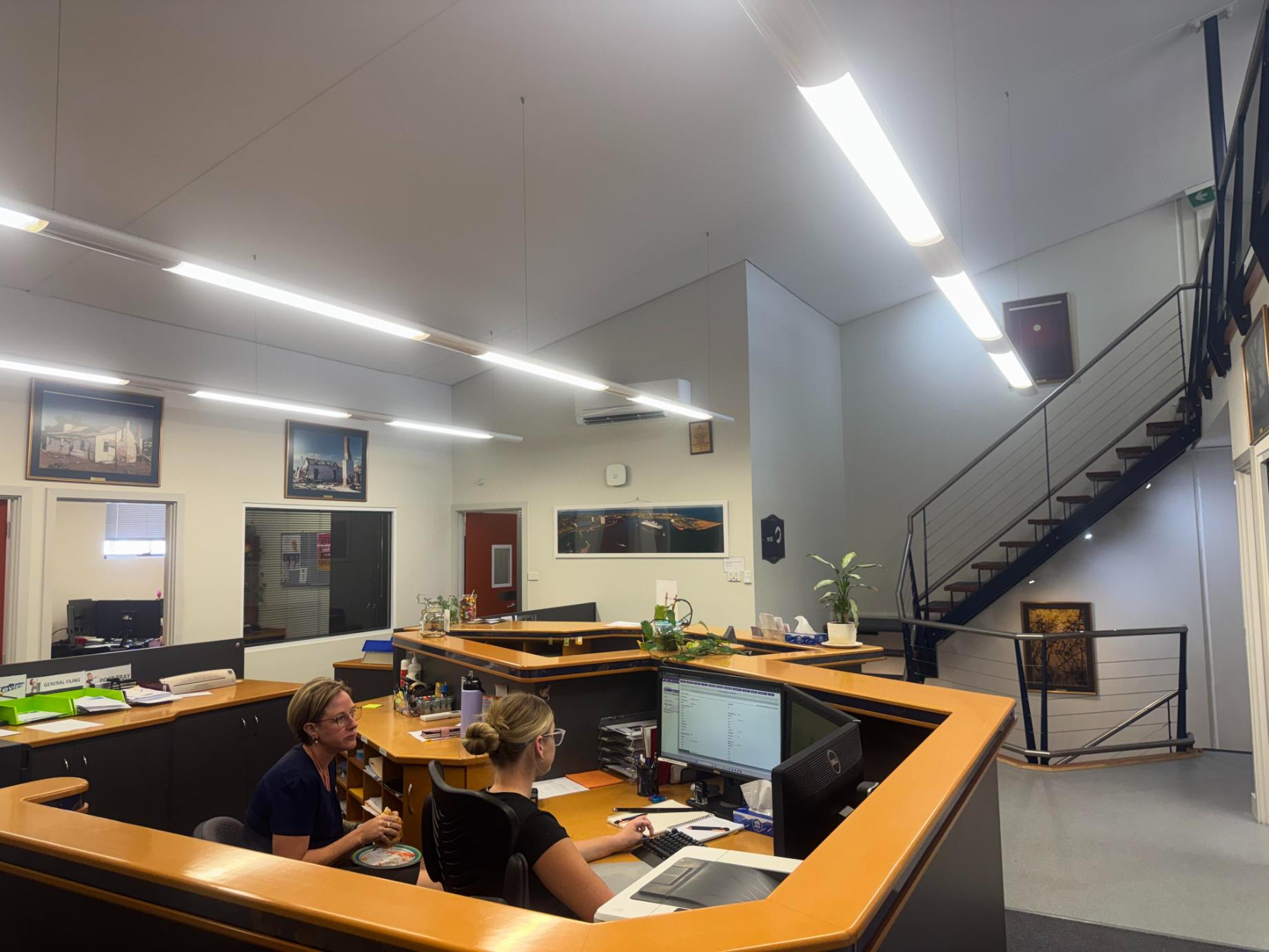 Ground floor office and reception