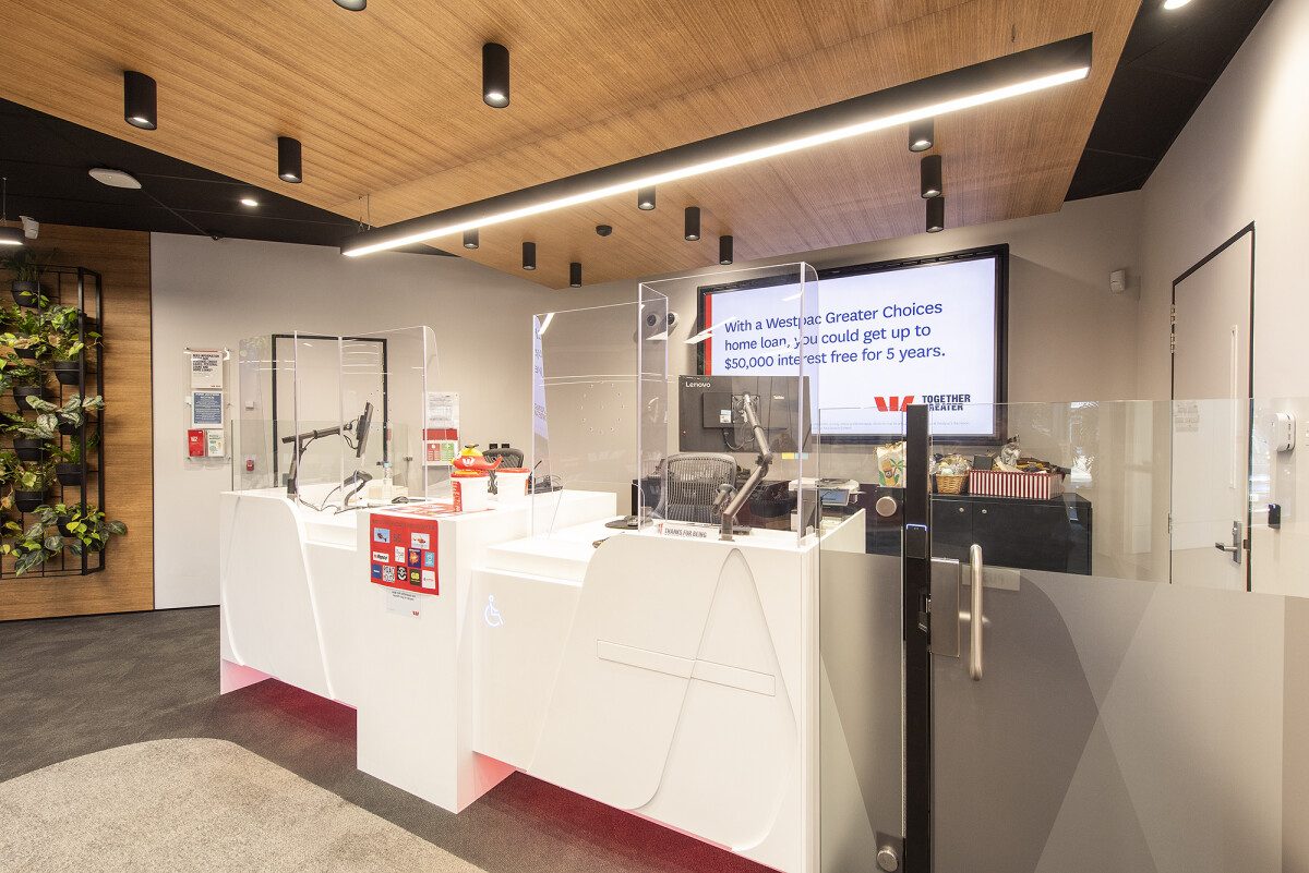 Customer service counters