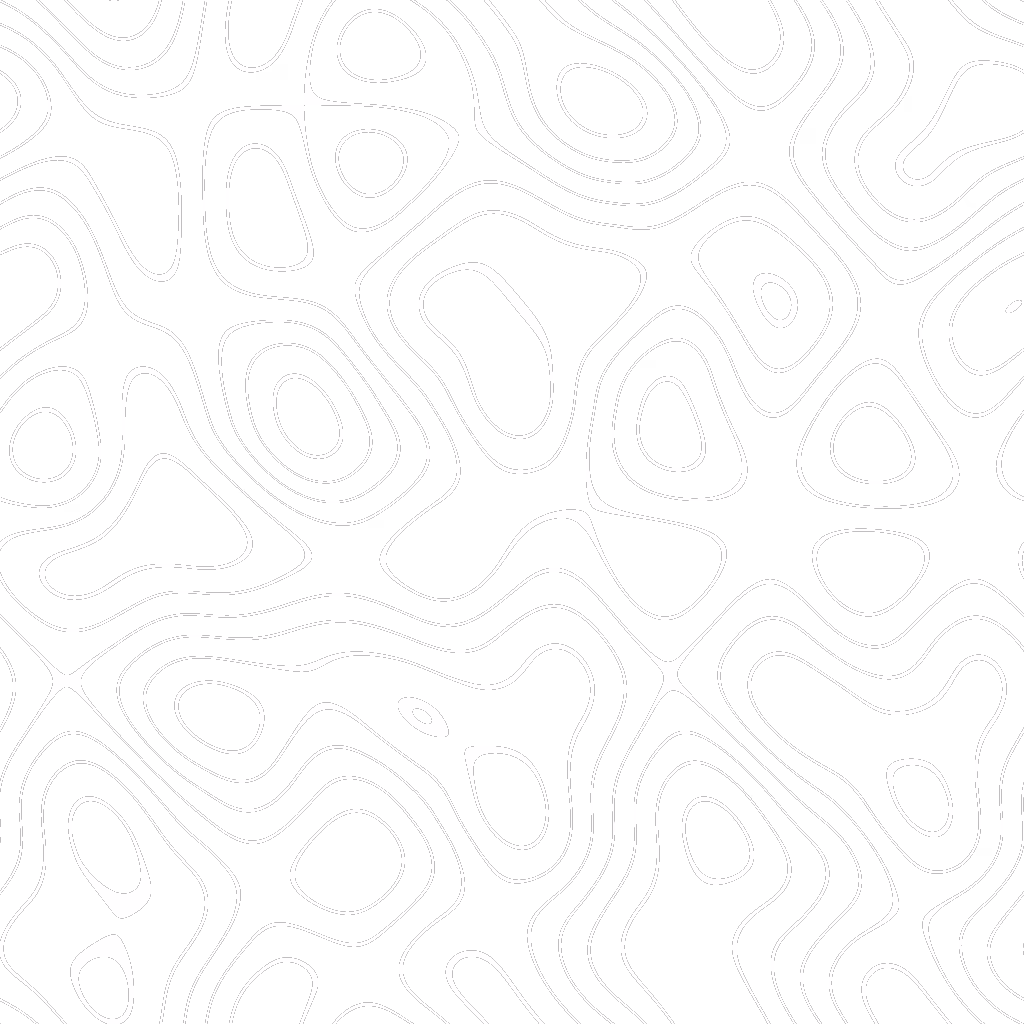Abstract black and white pattern with irregular rounded shapes outlined by white contour lines.