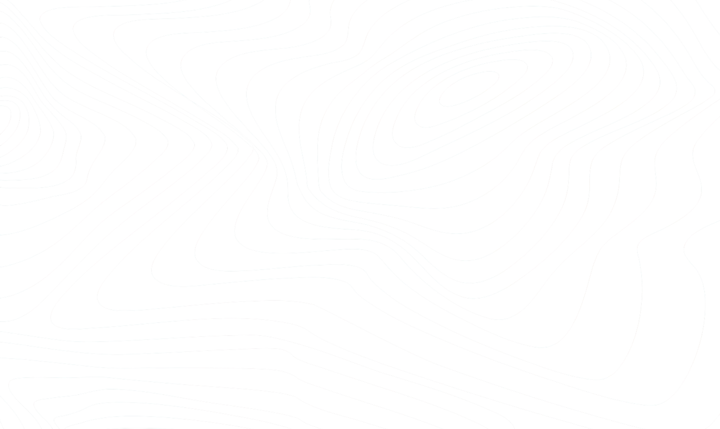 Black background with thin, wavy white contour lines forming organic, topographic-like patterns.