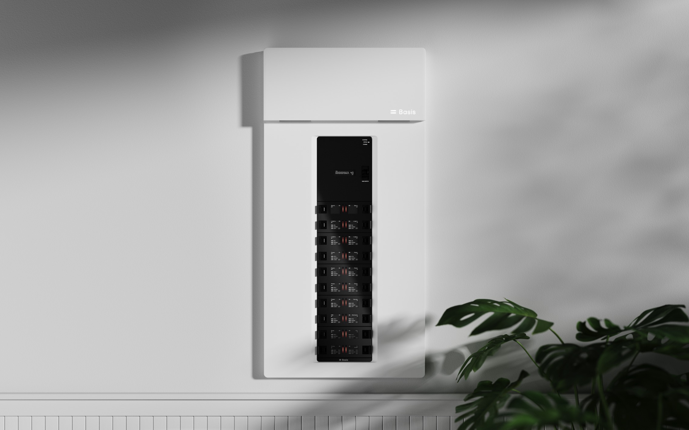 Smart switchboard with mobile app control