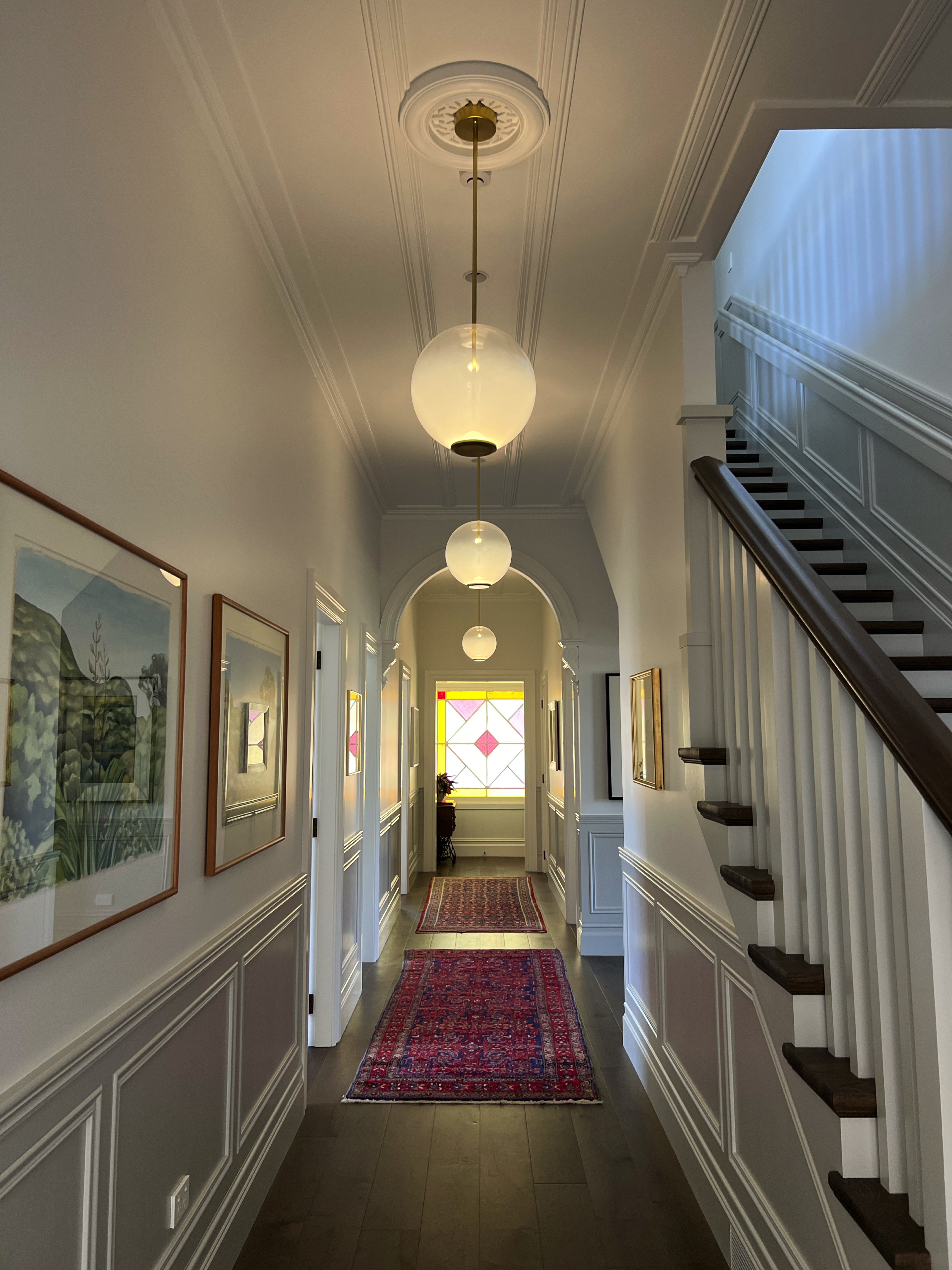 Renovated Villa Hallway